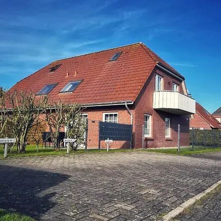 Apartmán Nessmersiel, Renovierte Erdgeschosswohnung Mit Garten, In Deichnaehe, Wallbox, *
