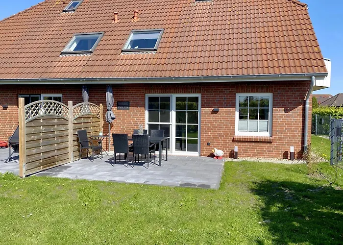 Nessmersiel, Renovierte Erdgeschosswohnung Mit Garten, In Deichnaehe, Wallbox, * Neßmersiel